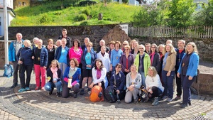 Kahler Pilgergruppe in Rengersbrunn